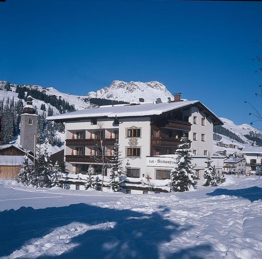 Pension Cafe Fritz Lech am Arlberg Exterior foto