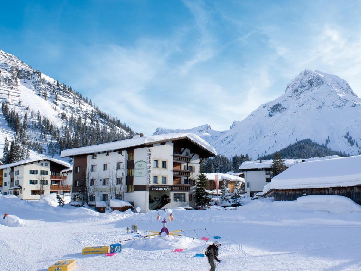 Pension Cafe Fritz Lech am Arlberg Exterior foto