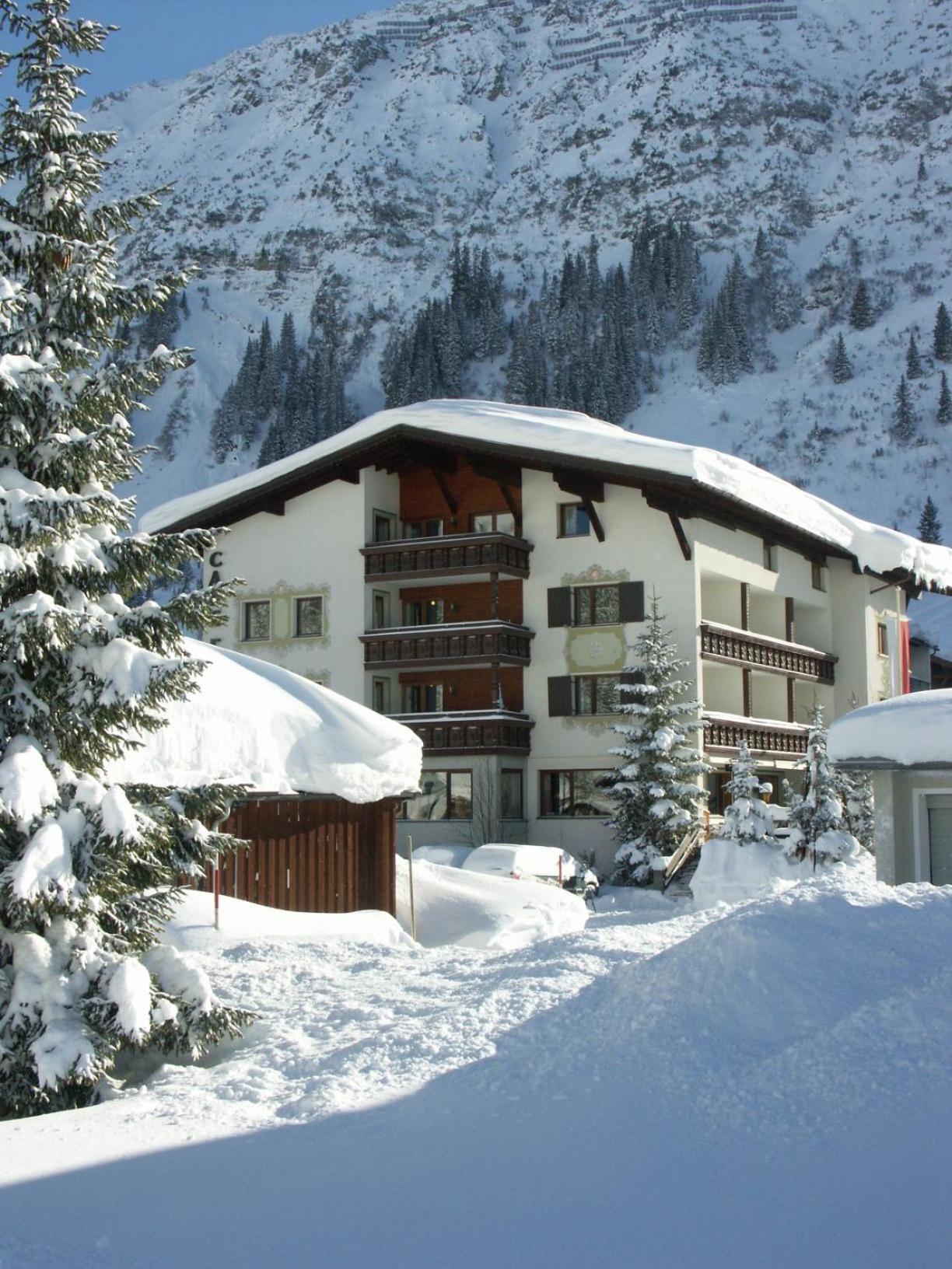 Pension Cafe Fritz Lech am Arlberg Exterior foto